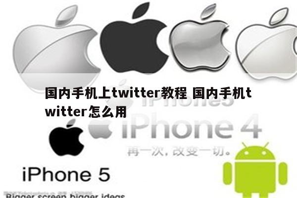 国内手机上twitter教程 国内手机twitter怎么用