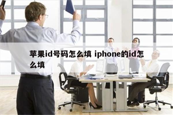 苹果id号码怎么填 iphone的id怎么填