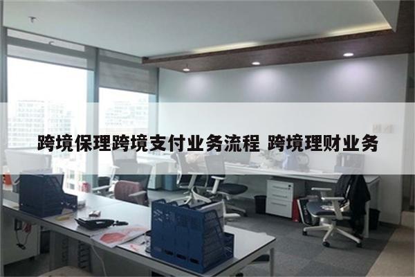 跨境保理跨境支付业务流程 跨境理财业务