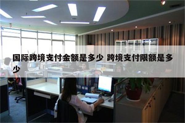 国际跨境支付金额是多少 跨境支付限额是多少