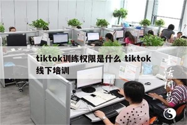 tiktok训练权限是什么 tiktok线下培训