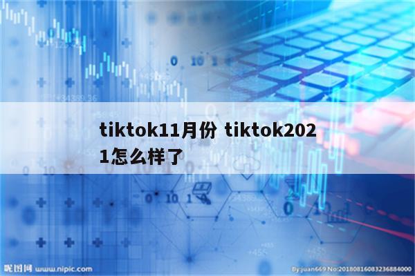 tiktok11月份 tiktok2021怎么样了