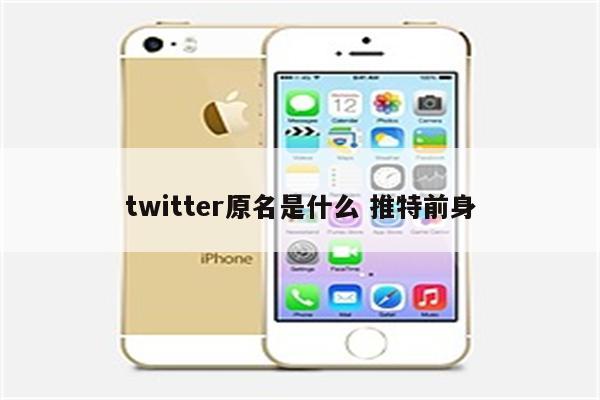 twitter原名是什么 推特前身