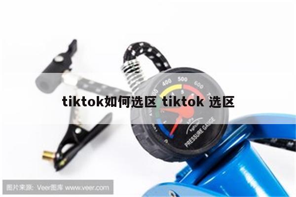 tiktok如何选区 tiktok 选区