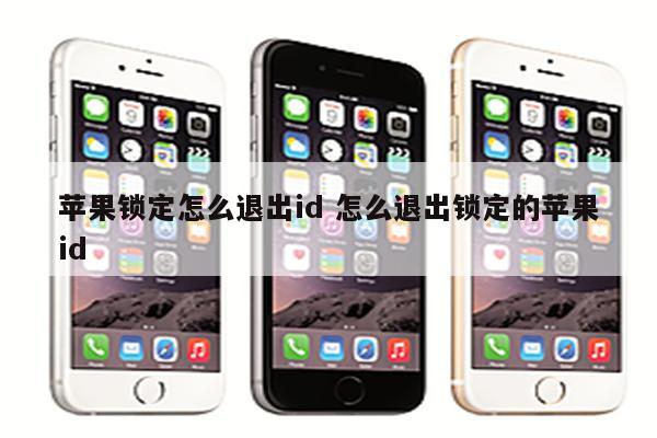 苹果锁定怎么退出id 怎么退出锁定的苹果id