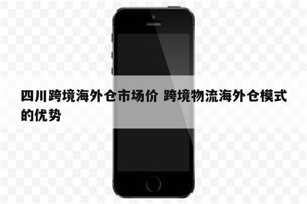 四川跨境海外仓市场价 跨境物流海外仓模式的优势