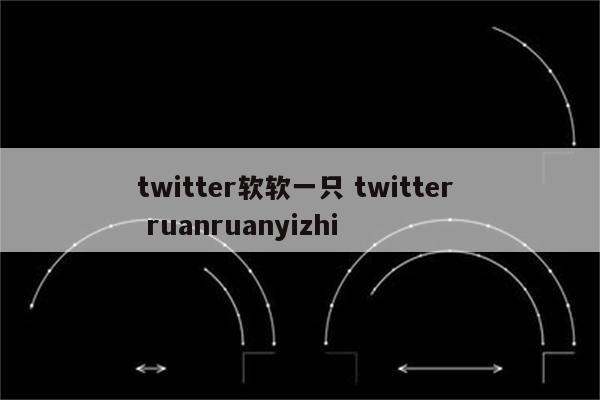 twitter软软一只 twitter  ruanruanyizhi
