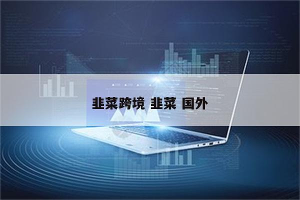 韭菜跨境 韭菜 国外