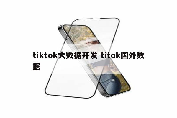 tiktok大数据开发 titok国外数据