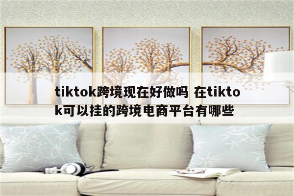 tiktok跨境现在好做吗 在tiktok可以挂的跨境电商平台有哪些