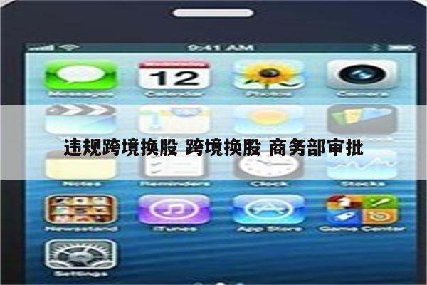 违规跨境换股 跨境换股 商务部审批