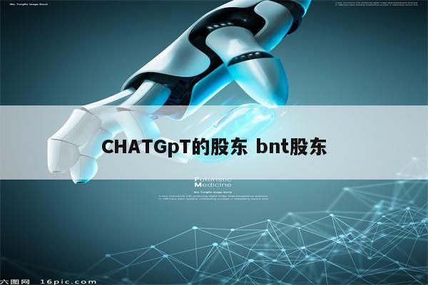 CHATGpT的股东 bnt股东