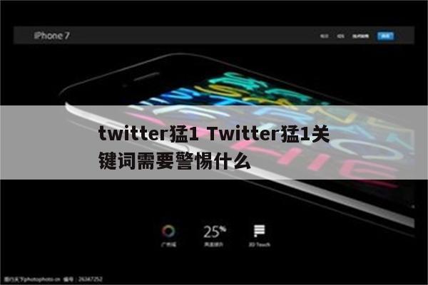 twitter猛1 Twitter猛1关键词需要警惕什么