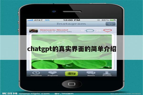 chatgpt的真实界面的简单介绍
