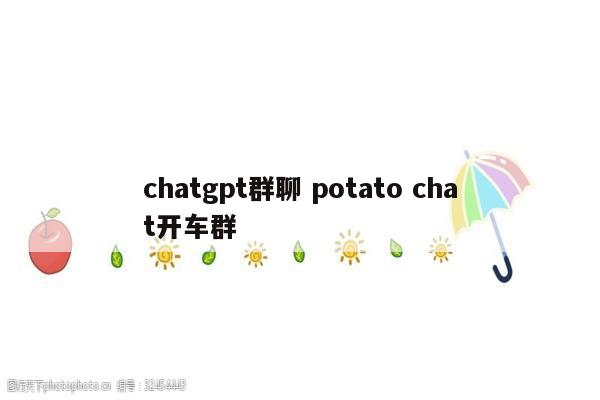 chatgpt群聊 potato chat开车群