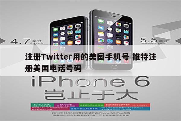 注册Twitter用的美国手机号 推特注册美国电话号码
