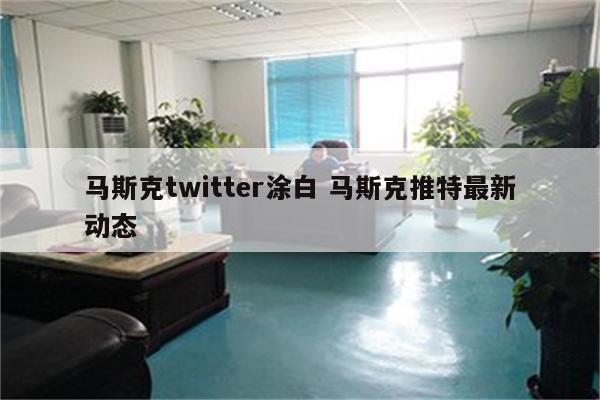 马斯克twitter涂白 马斯克推特最新动态