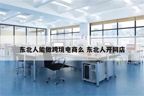 东北人能做跨境电商么 东北人开网店