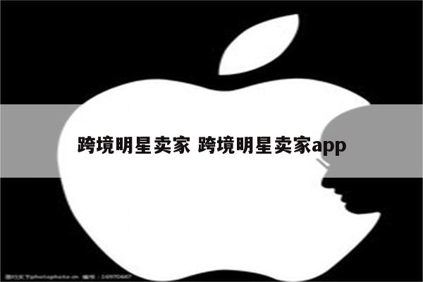 跨境明星卖家 跨境明星卖家app