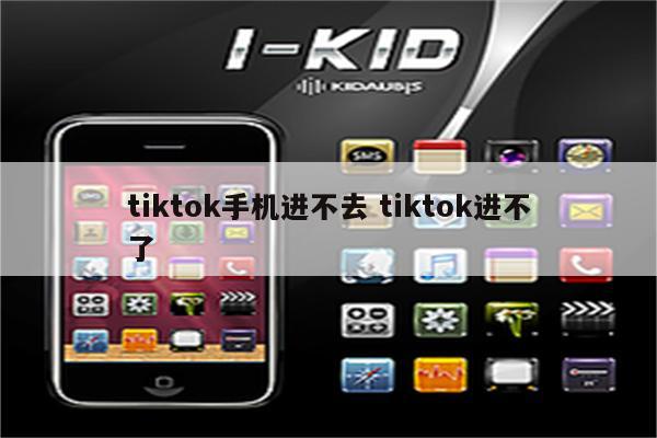 tiktok手机进不去 tiktok进不了