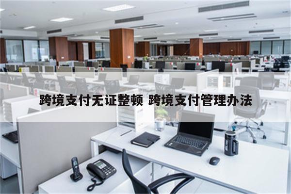 跨境支付无证整顿 跨境支付管理办法