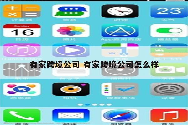 有家跨境公司 有家跨境公司怎么样