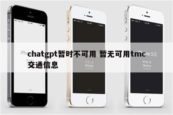 chatgpt暂时不可用 暂无可用tmc交通信息