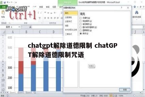 chatgpt解除道德限制 chatGPT解除道德限制咒语