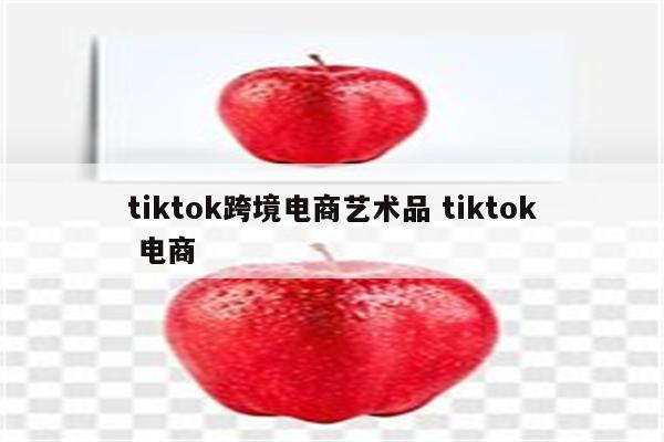 tiktok跨境电商艺术品 tiktok 电商