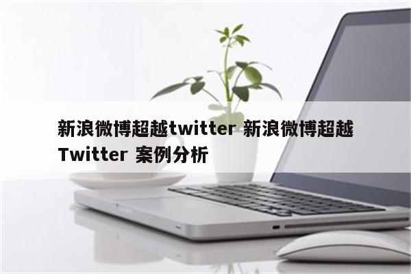 新浪微博超越twitter 新浪微博超越Twitter 案例分析