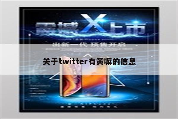关于twitter有黄嘛的信息