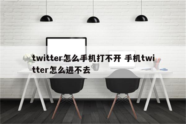 twitter怎么手机打不开 手机twitter怎么进不去