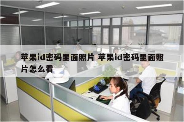 苹果id密码里面照片 苹果id密码里面照片怎么看