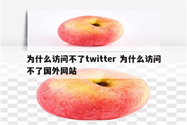 为什么访问不了twitter 为什么访问不了国外网站