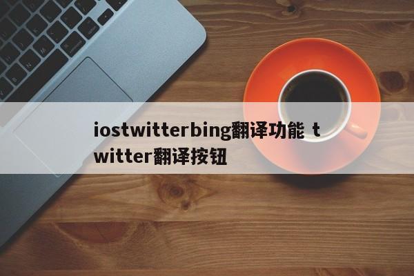 iostwitterbing翻译功能 twitter翻译按钮