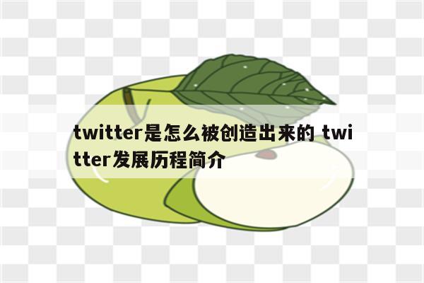 twitter是怎么被创造出来的 twitter发展历程简介