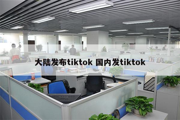 详细阅读:大陆发布tiktok 国内发tiktok 大陆发布tiktok 国内发tiktok