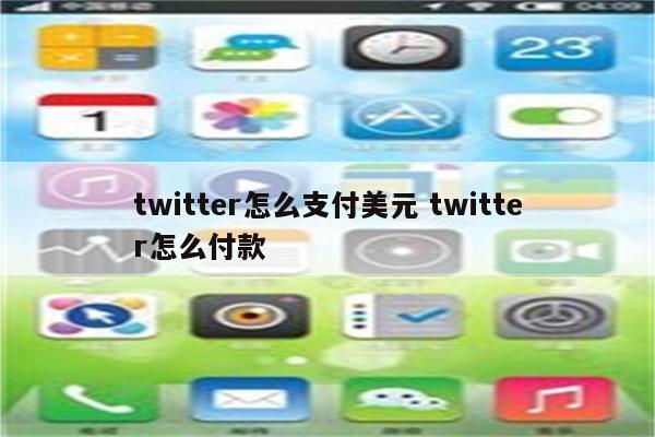 twitter怎么支付美元 twitter怎么付款