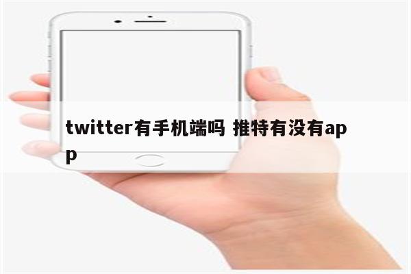 twitter有手机端吗 推特有没有app
