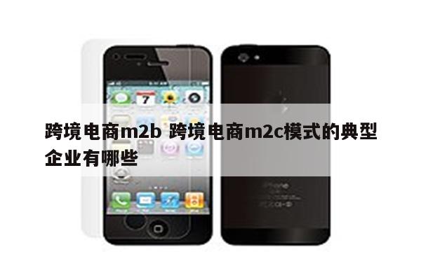 跨境电商m2b 跨境电商m2c模式的典型企业有哪些