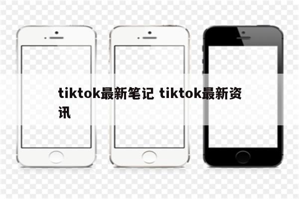 tiktok最新笔记 tiktok最新资讯