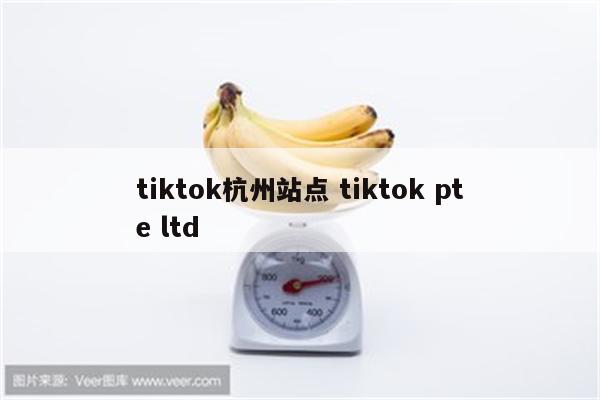 tiktok杭州站点 tiktok pte ltd