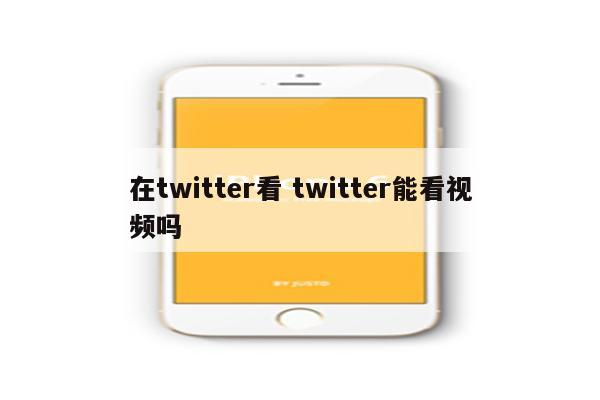 在twitter看 twitter能看视频吗