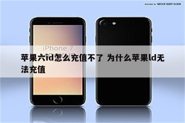 苹果六id怎么充值不了 为什么苹果ld无法充值
