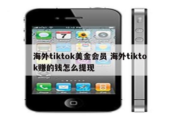 海外tiktok美金会员 海外tiktok赚的钱怎么提现