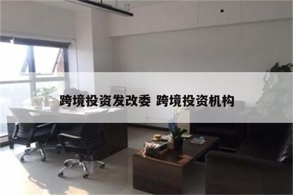 跨境投资发改委 跨境投资机构