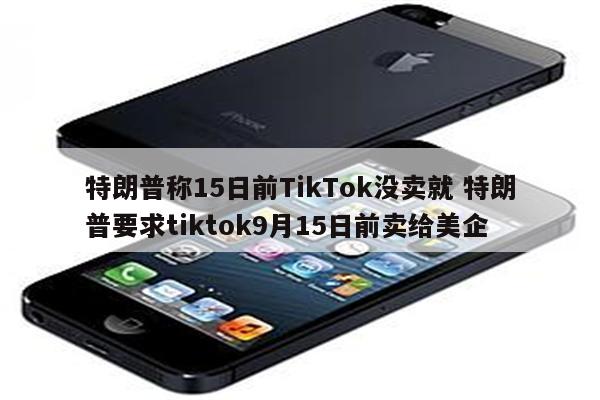 特朗普称15日前TikTok没卖就 特朗普要求tiktok9月15日前卖给美企