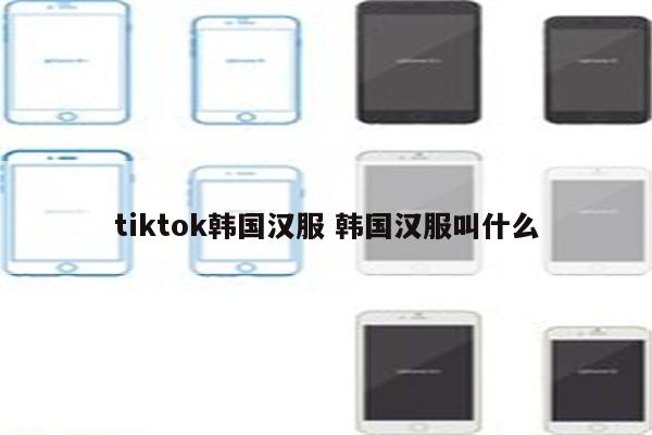 tiktok韩国汉服 韩国汉服叫什么