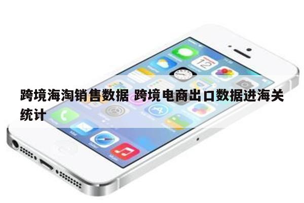 跨境海淘销售数据 跨境电商出口数据进海关统计