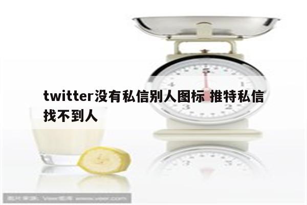 twitter没有私信别人图标 推特私信找不到人